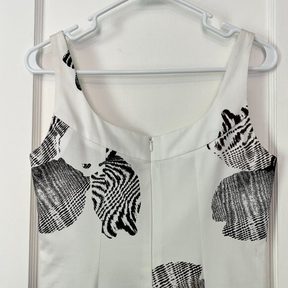 Tomaso Stefanelli midi dress size 42 (US size 6) designer large floral print - Picture 5 of 9